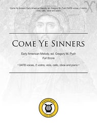 Come Ye Sinners SATB choral sheet music cover Thumbnail